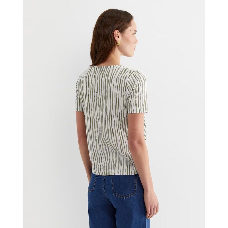 Sportscraft Tina Stripe SS Merc Tee image number 5